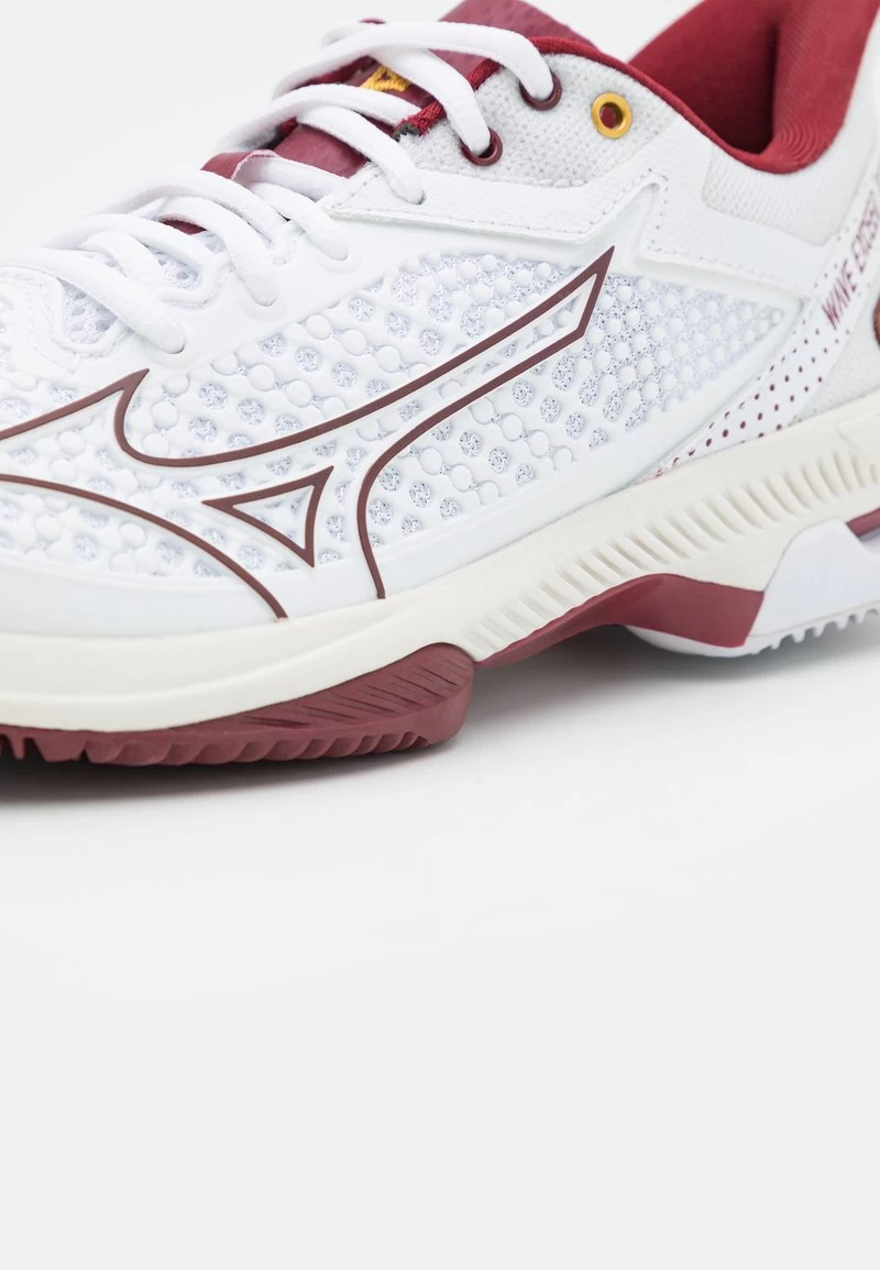 Mizuno WAVE EXCEED TOUR 5 CC - Tennisschuh Für Sandplätze - White/cabernet/papyrus 8 Mizuno WAVE EXCEED TOUR 5 CC - Tennisschuh Für Sandplätze - White/cabernet/papyrus – Bild 6