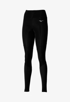 Mizuno IMPULSE CORE LONG - Tights - Black