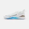 Mizuno WAVE MIRAGE 4 - Handballschuh - White/ocean/peaceblue -Mizuno 31fff5a5bfe94b62b91d7334ce6e9269