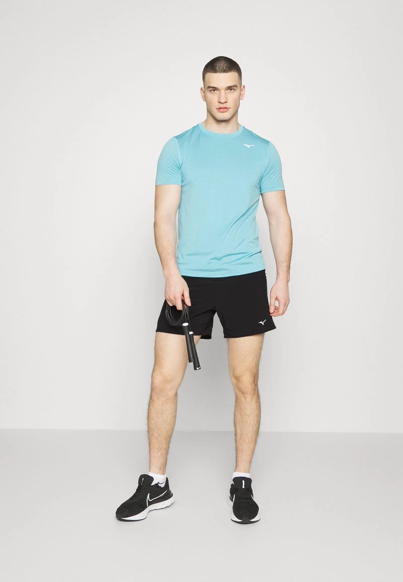 Mizuno ALPHA - Kurze Sporthose - Black 4 Mizuno ALPHA - Kurze Sporthose - Black – Bild 2