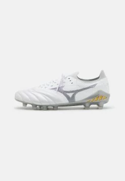 Mizuno MORELIA NEO III ELITE - Fußballschuh Nocken - White/hologram/cool Gray