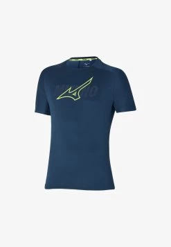 Mizuno BR - T-Shirt Basic - Dunkelblau