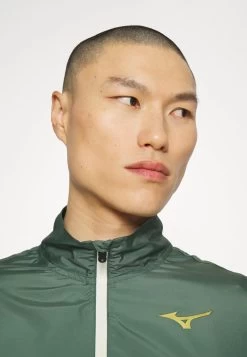 Mizuno PRINTED JACKET - Windbreaker - Pineneedle/white -Mizuno 618ca14f02014db28e21c0d61e4b0d43