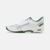Mizuno WAVE EXCEED TOUR 5CC - Tennisschuh Für Sandplätze - White/pineneedle/papyrus -Mizuno 6da6bbfa06da4e7082a2a270f3e8ba7a