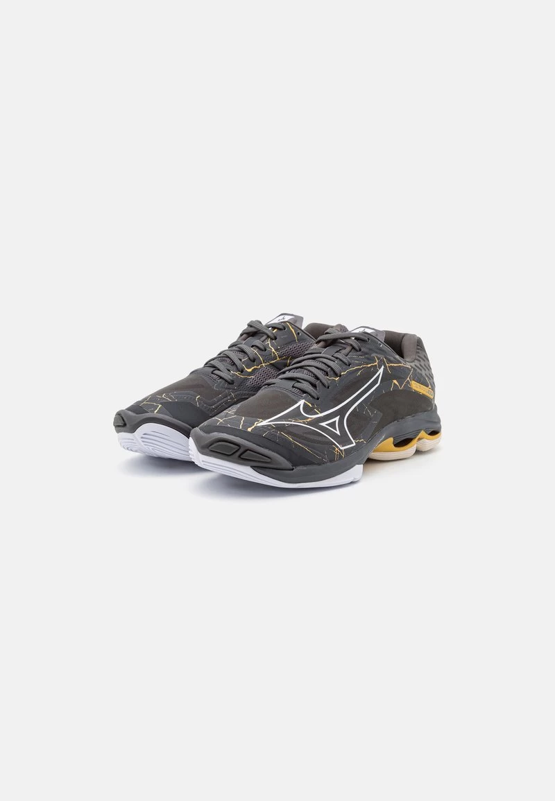 Mizuno WAVE LIGHTNING Z7 - Volleyballschuh - Black Oyster/gold/iron Gate 4 Mizuno WAVE LIGHTNING Z7 - Volleyballschuh - Black Oyster/gold/iron Gate – Bild 2