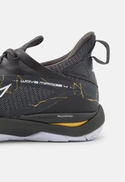 Mizuno WAVE MIRAGE 4 - Handballschuh - Black Oyster/white/gold -Mizuno 814f1e4712eb41f69282d06e714f66b1