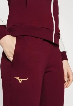 Mizuno ATHLETICS SWEAT PANT - Tights - Cabernet -Mizuno 85401e5ae6d64f5b8b5b097b03050c65