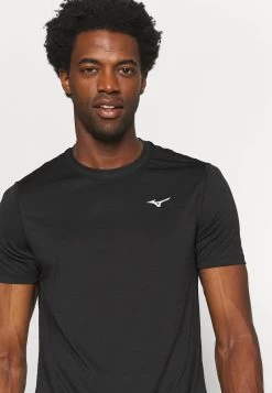Mizuno IMPULSE CORE - T-Shirt Basic - Black -Mizuno 87f57f9fd2fb4c1cb7368fe3e26085c1
