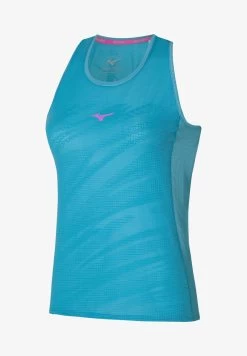 Mizuno TANK AERO - Top - Maui Blue
