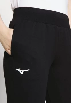 Mizuno ATHLETICS SWEAT PANT - Tights - Black -Mizuno 9d966b771f584cb8992c70809b54ca0d