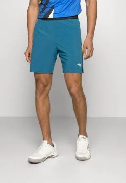 Mizuno AMPLIFY SHORT - Kurze Sporthose - Moroccan Blue