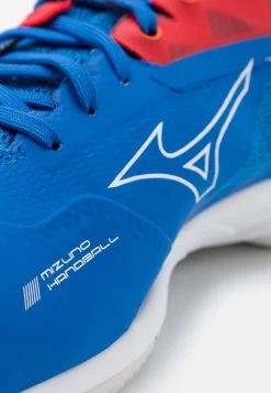 Mizuno WAVE MIRAGE 4 - Handballschuh - French Blue/white/ignition Red -Mizuno a0d0c84c6c79411cbc668e6cade1c60d