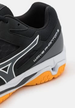 Mizuno WAVE PHANTOM 3 - Handballschuh - Black/white/zinnia -Mizuno ba257741f97f4e2ea05d8b74370c4348