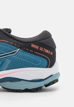 Mizuno WAVE ULTIMA 14 - Laufschuh Neutral - Blue Ashes/nimbus Cloud/fiery Coral -Mizuno bd342633e4f94d71b170b5ad4247fbd5