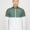 Mizuno PRINTED JACKET - Windbreaker - Pineneedle/white -Mizuno c5c9e11332fa4390922a91d91b66c61c
