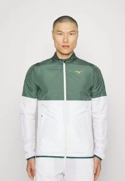 Mizuno PRINTED JACKET - Windbreaker - Pineneedle/white