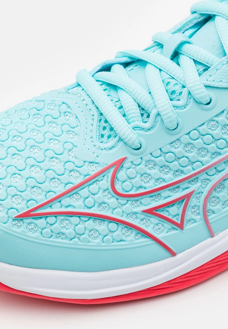 Mizuno WAVE EXCEED TOUR 5 AC - Multicourt Tennisschuh - Tanager Turquoise/fiery Coral/white 8 Mizuno WAVE EXCEED TOUR 5 AC - Multicourt Tennisschuh - Tanager Turquoise/fiery Coral/white – Bild 6