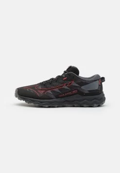Mizuno WAVE DAICHI 7 GTX - Laufschuh Trail - Black/bittersweet/iron Gate