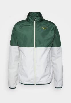 Mizuno PRINTED JACKET - Windbreaker - Pineneedle/white -Mizuno cb2e18163c8940149211b0156d8f2a52