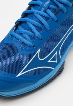 Mizuno WAVE EXCEED LIGHT - Tennisschuh Für Sandplätze - True Blue/white/dress Blues -Mizuno d4eb5d4d28974206ae501e6e928616a1