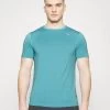 Mizuno IMPULSE CORE - T-Shirt Basic - Maui Blue -Mizuno d9584e928e68451793ec3d0fd906668d