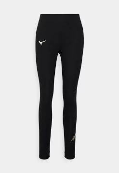 Mizuno ATHLETICS LEGGING - Tights - Black -Mizuno dfd0d0fd79674155a5488e545ceed371