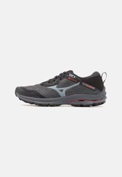 Mizuno WAVE RIDER GTX - Laufschuh Trail - Iron Gate/oyster Mushroom/bittersweet