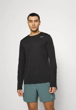 Mizuno IMPULSE CORE TEE - Sport T-shirt - Black