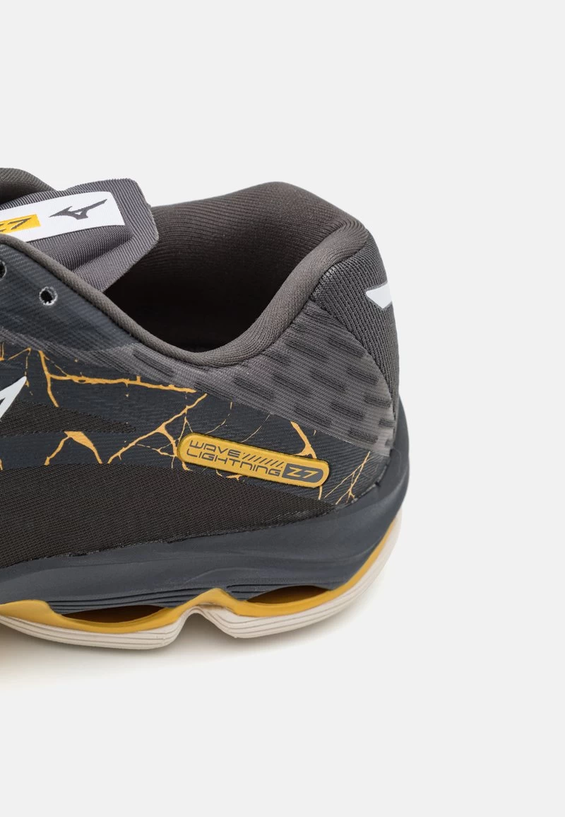 Mizuno WAVE LIGHTNING Z7 - Volleyballschuh - Black Oyster/gold/iron Gate 8 Mizuno WAVE LIGHTNING Z7 - Volleyballschuh - Black Oyster/gold/iron Gate – Bild 6