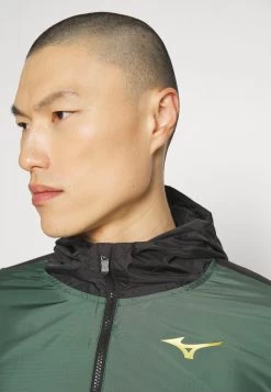 Mizuno SHADOW TEE - T-Shirt Print - Pineneedle -Mizuno ed6bacec1dd24e2795bb35b5a360ed43