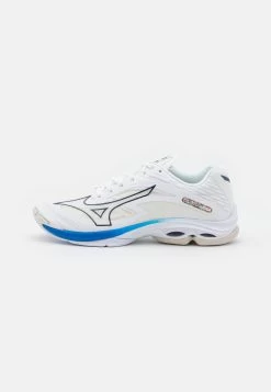 Mizuno WAVE LIGHTNING Z7 - Volleyballschuh - White/mocean/peaceblue