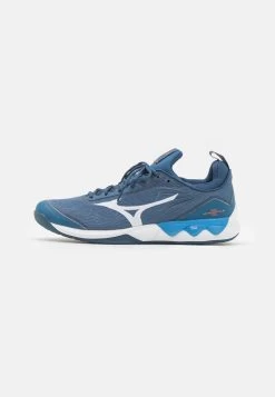 Mizuno WAVE LUMINOUS 2 - Volleyballschuh - Dark Denim/white/blue Jasper
