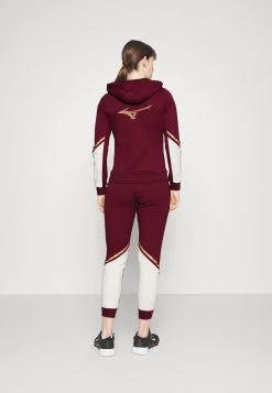 Mizuno ATHLETICS SWEAT PANT - Tights - Cabernet -Mizuno ff8ae97c34a64af780e404ee3c8679db
